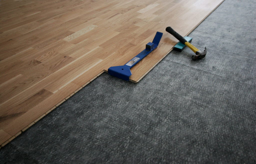 flooring underlayment, hardwood